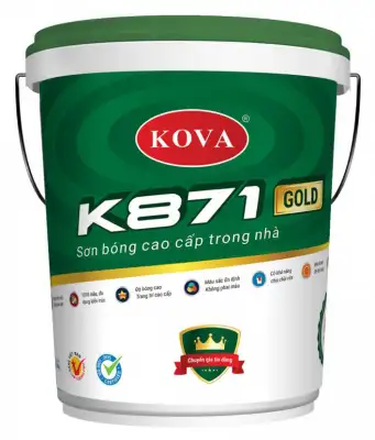                                          Sơn bóng cao cấp trong nhà K871-Gold                                    