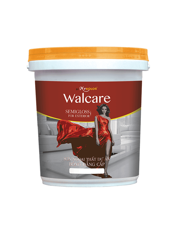                            MYKOLOR WALCARE 
 SEMIGLOSS 
 FOR EXTERIOR
                         -                            SƠN NGOẠI THẤT 
 DỰ ÁN BÓNG ĐẲNG CẤP
                        