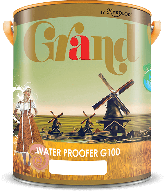                            MYKOLOR GRAND 
 WATER PROOFER G100
                         -                            SƠN CHỐNG THẤM 
 CAO CẤP TRỰC TIẾP TƯỜNG
                        